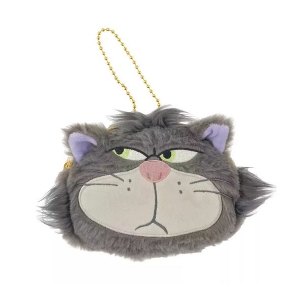 Japan Tokyo Disney Store Lucifer Jack Gus Shopping Eco Bag Pouch CAT DAY 2025 - Picture 5 of 10